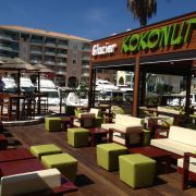 coussin exterieur sur mesure brasserie