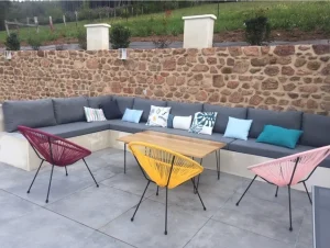 coussin exterieur sur mesure