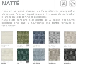 Tissu-Natté-palette-sunbrella